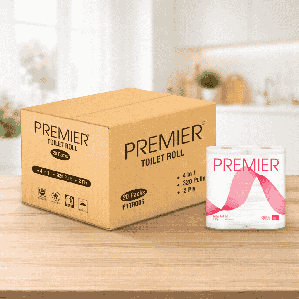 Premier Tissue  Paper TR 320 Pulls 4 x 1