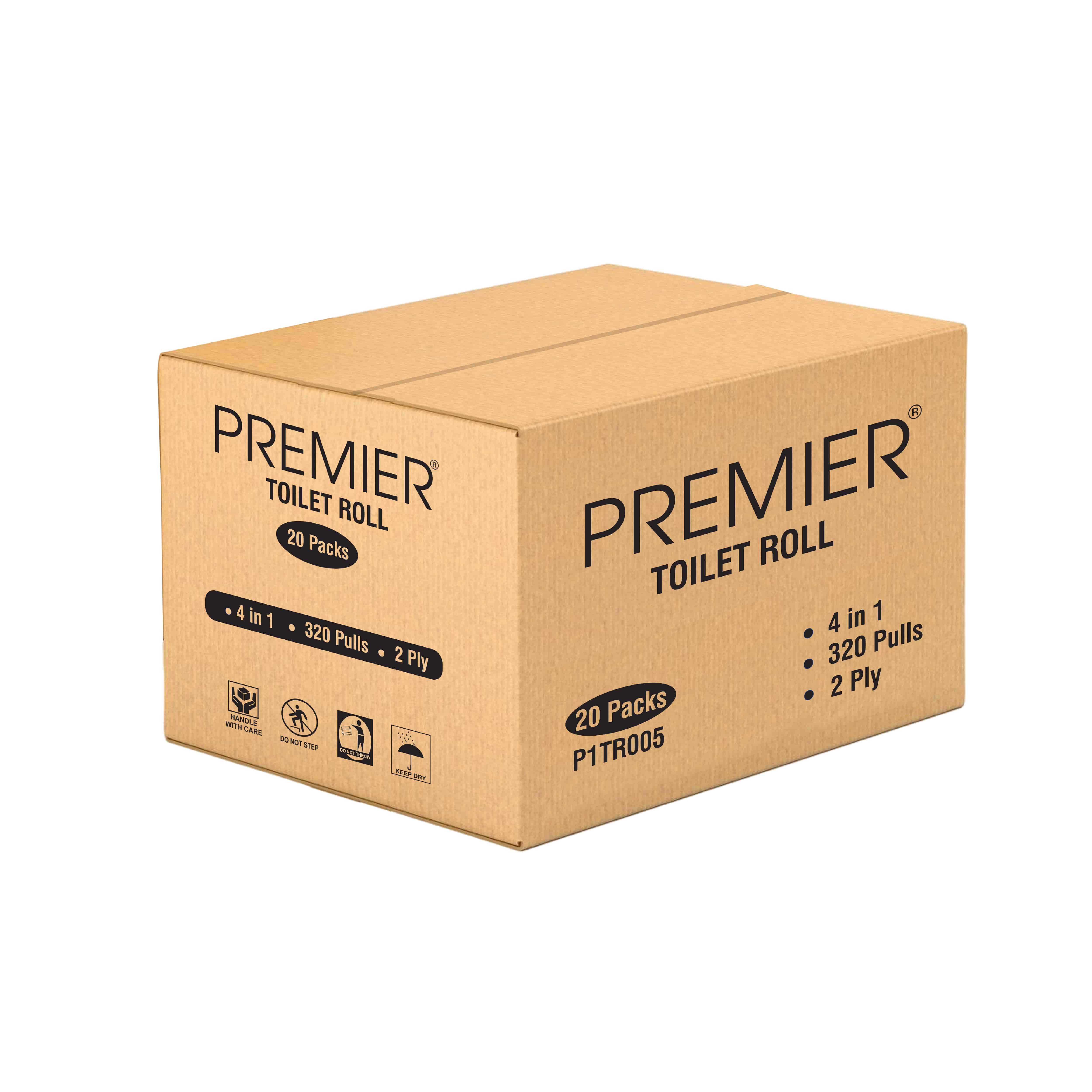 Premier Tissue  Paper TR 320 Pulls 4 x 1